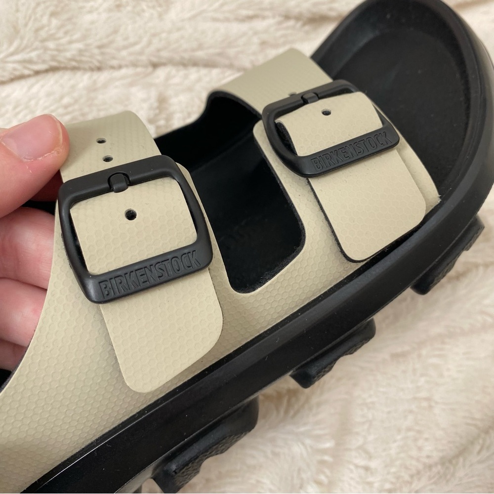 NWOT Birkenstock Mogami Terra women’s sandals Eucalyptus Birko-Flor Sz 39/ 8.5 - Picture 5 of 6